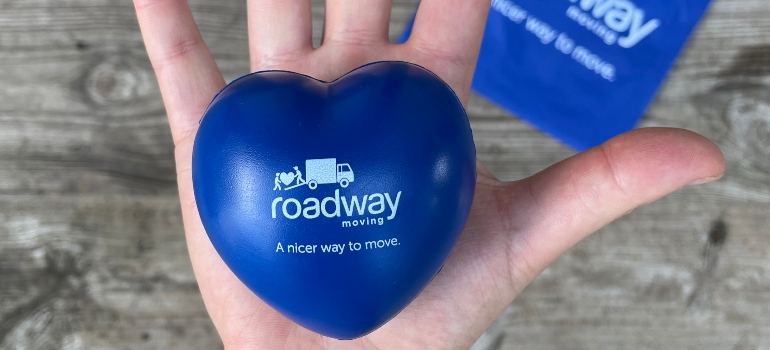 roadway company heart-shaped logo