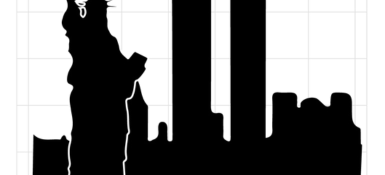 Drawing of NYC buildings 
