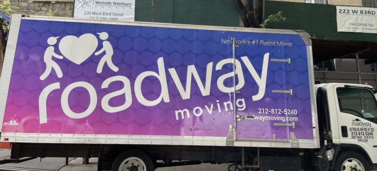 Roadway moving truck