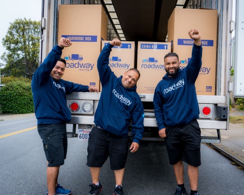Roadway Moving crew in San Francisco
