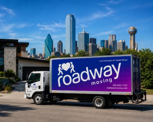 Roadway Moving trucks in Dallas