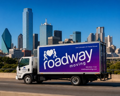 Roadway Moving trucks in Dallas