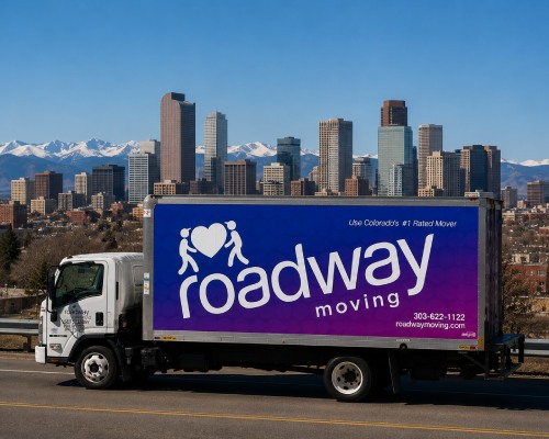 Roadway Moving trucks in Denver