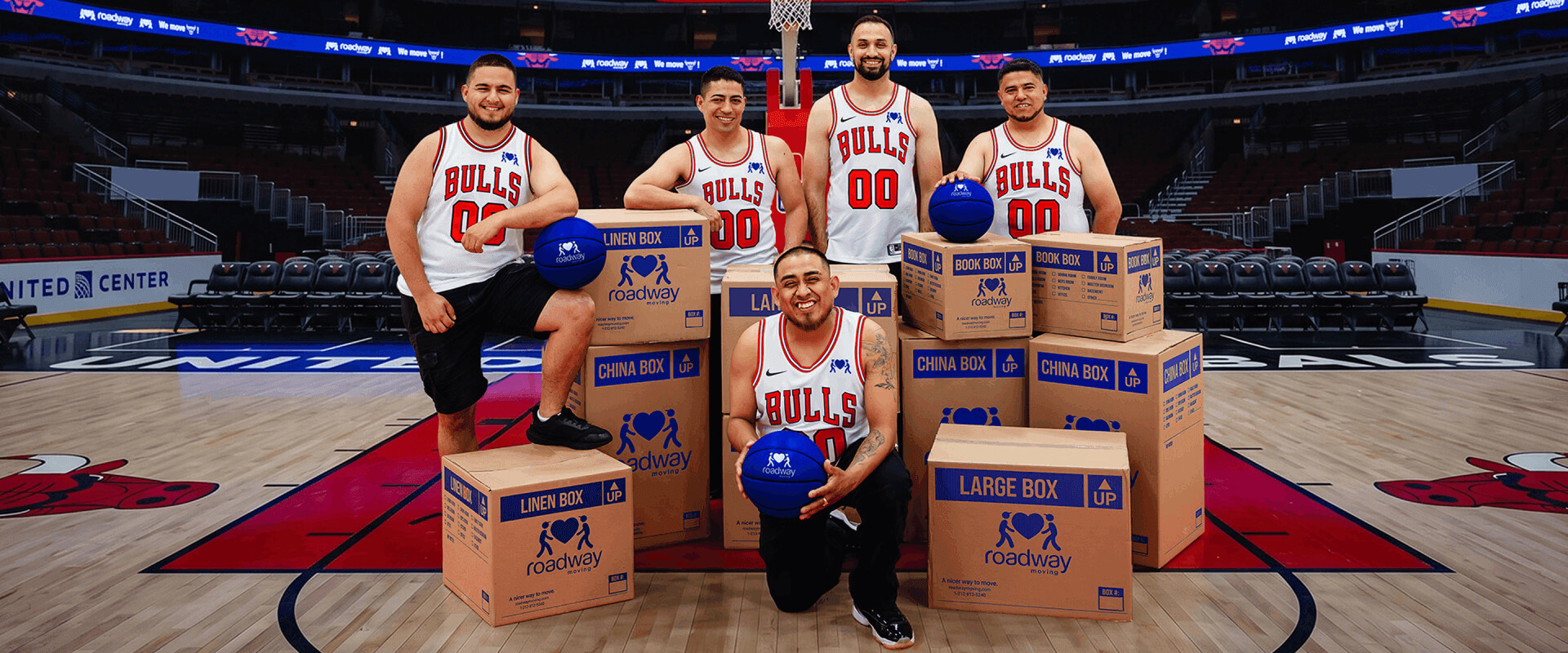 Roadway Moving - Official Moving & Storage Partner of the Chicago Bulls